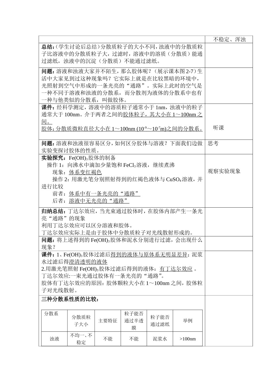 分散系及其分类(第二课时)_第3页