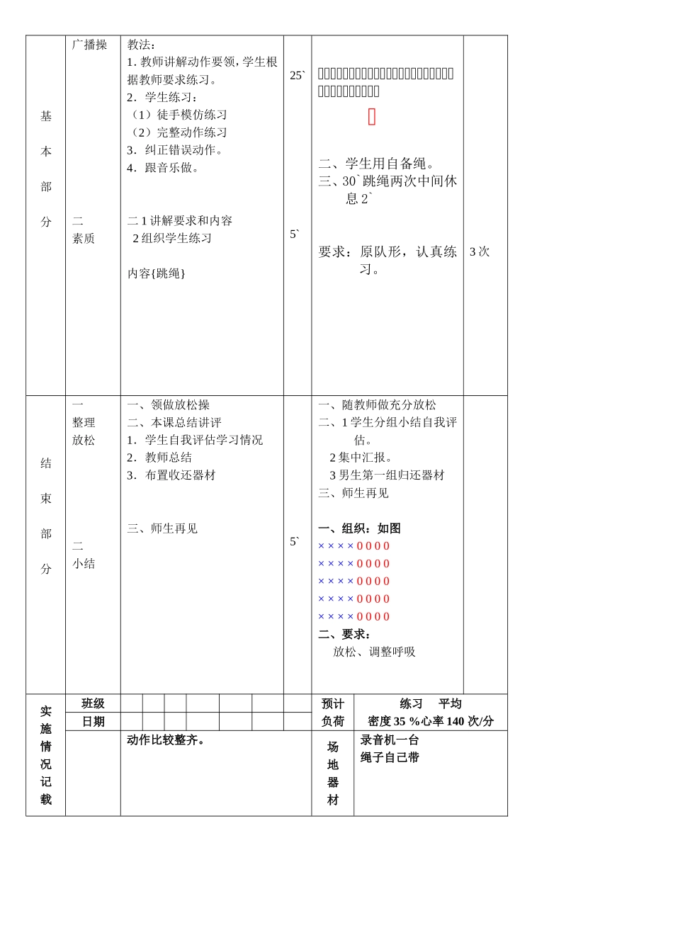 广播操[复习全套]与素质练习[跳绳]_第2页