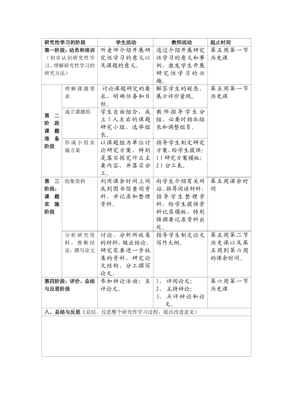 《秦王扫六合》教学设计(研究性学习方案)_第3页