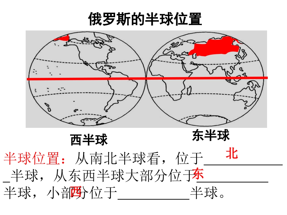 七年级地理下-俄罗斯1_第2页