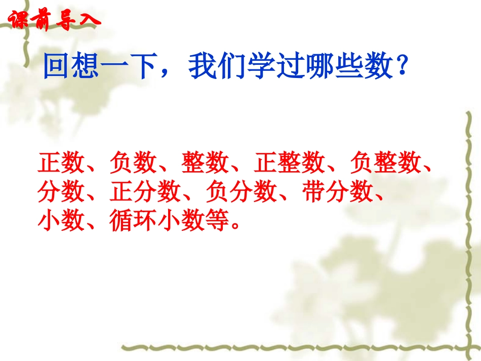 姚雪21有理数_北师大版_第1页