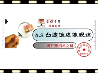 凸透镜成像规律 (3)
