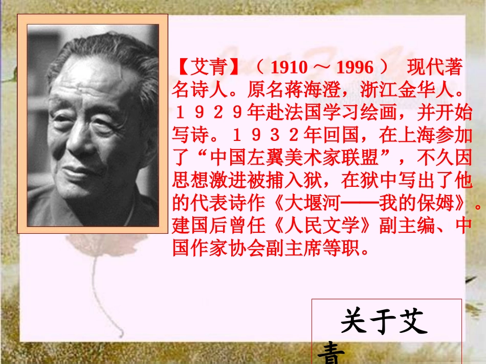 我爱这土地艾青_第3页