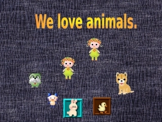 人教PEP版三年级英语上册《weloveanimals》PPT课件