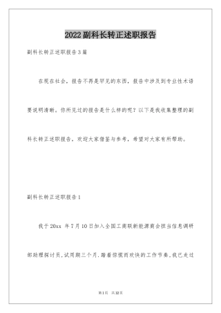 2024副科长转正述职报告_3