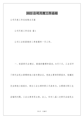 2024公司月度工作总结_41