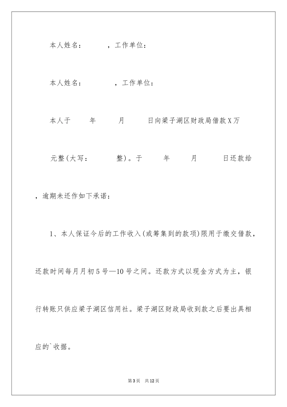 2024公司还款承诺书_17_第3页
