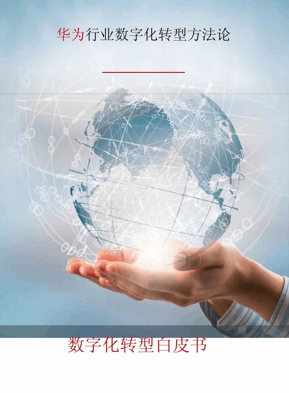 数字化转型白皮书 _第1页