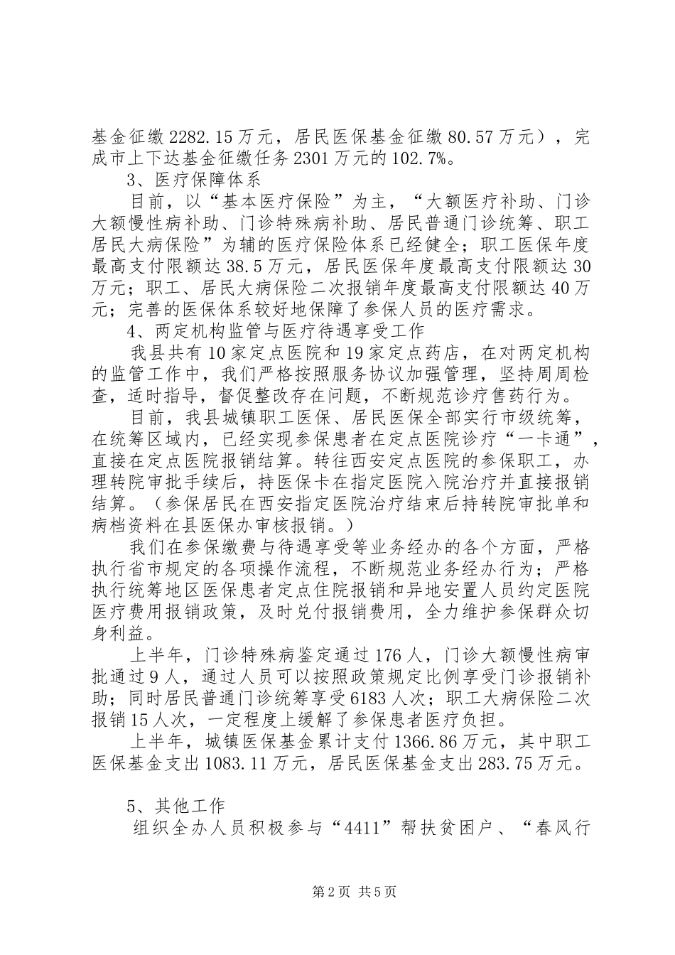 医保办工作总结_第2页