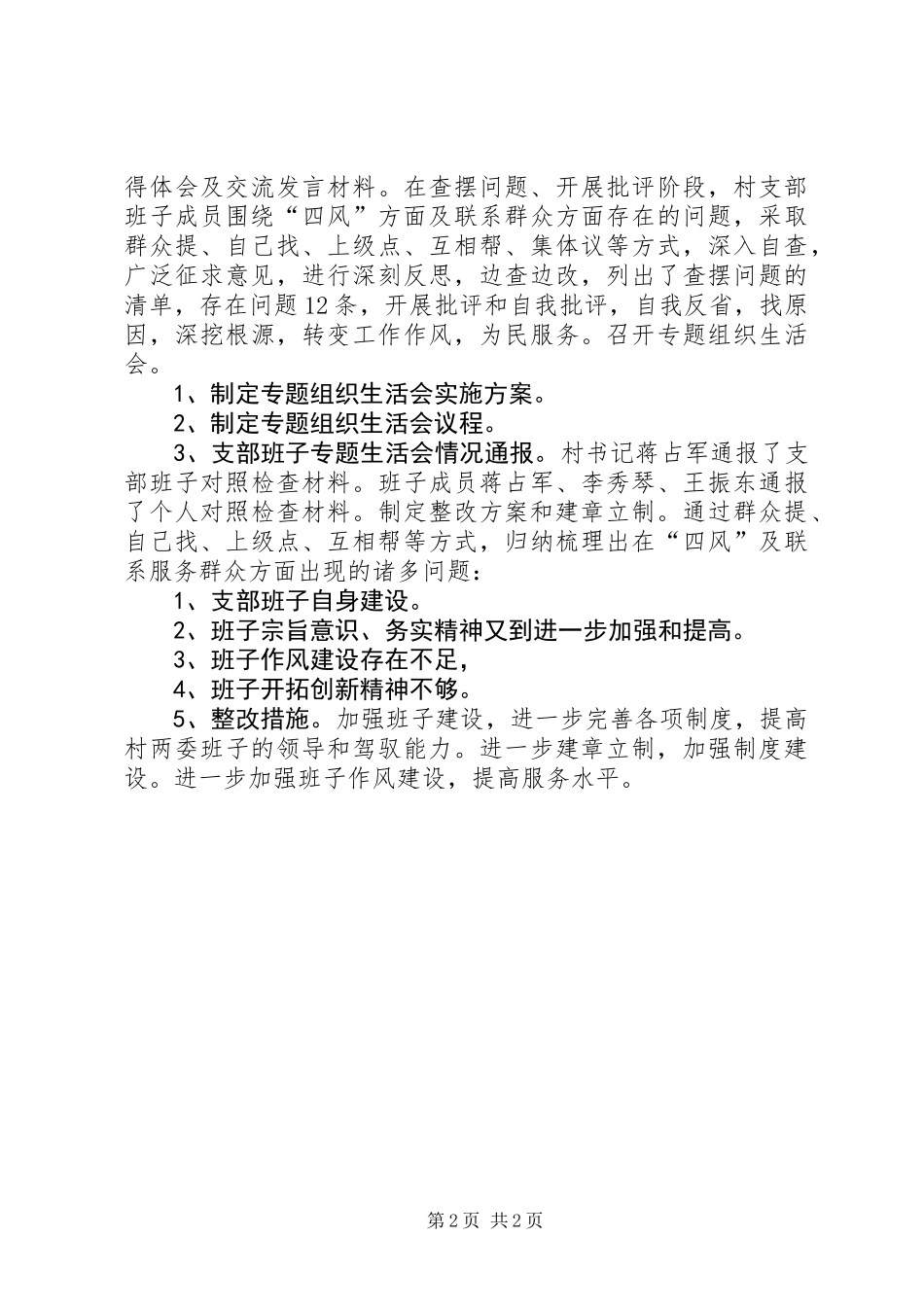 XX年村级党建工作总结_第2页