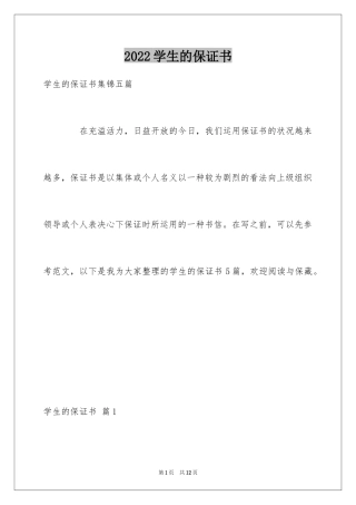 2024学生的保证书_413