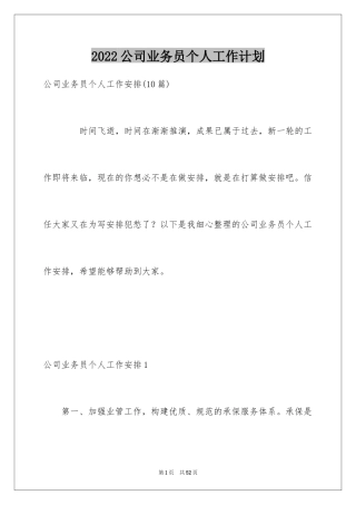 2024公司业务员个人工作计划_1