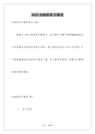 2024出纳的实习报告_70