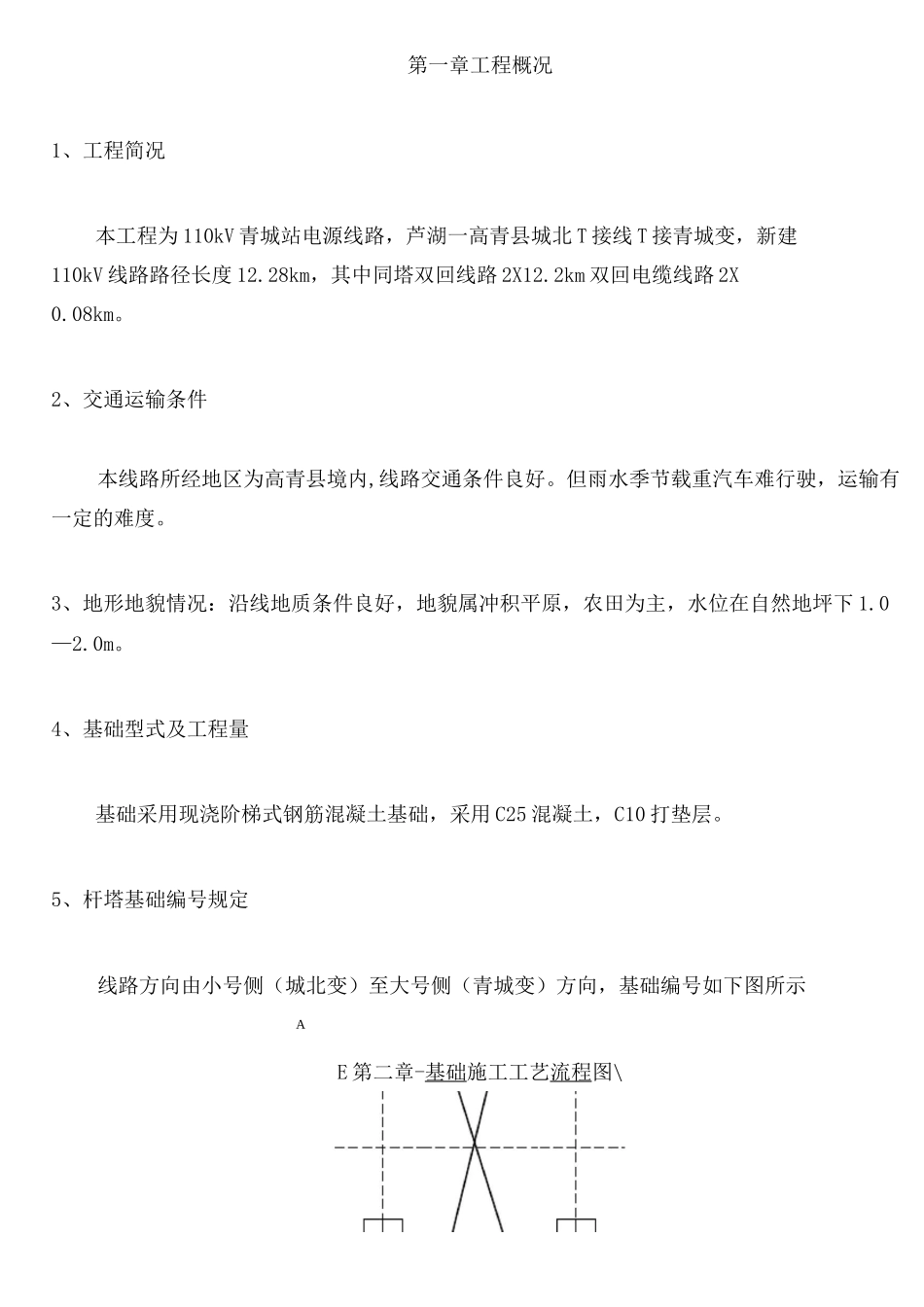 电力铁塔基础施工方案 _第2页