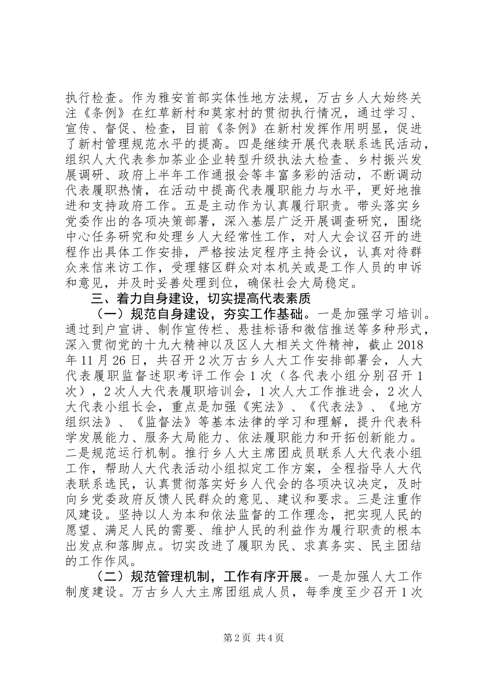 XX年度乡镇人大工作总结_第2页