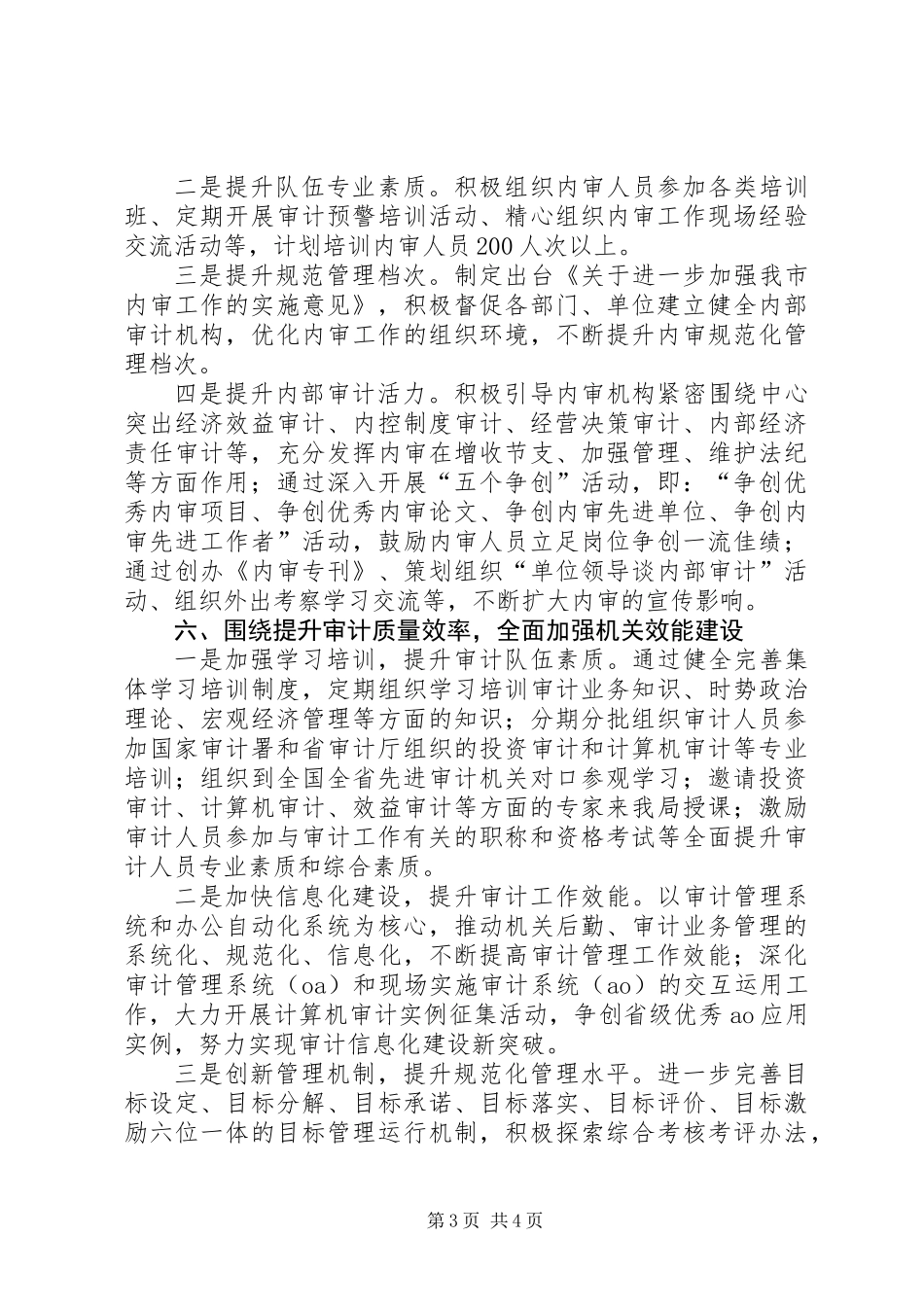 XX年审计工作总体思路_第3页