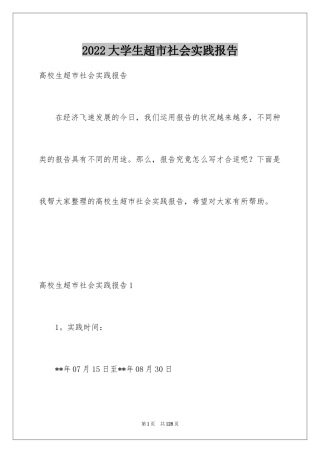 2024大学生超市社会实践报告_3