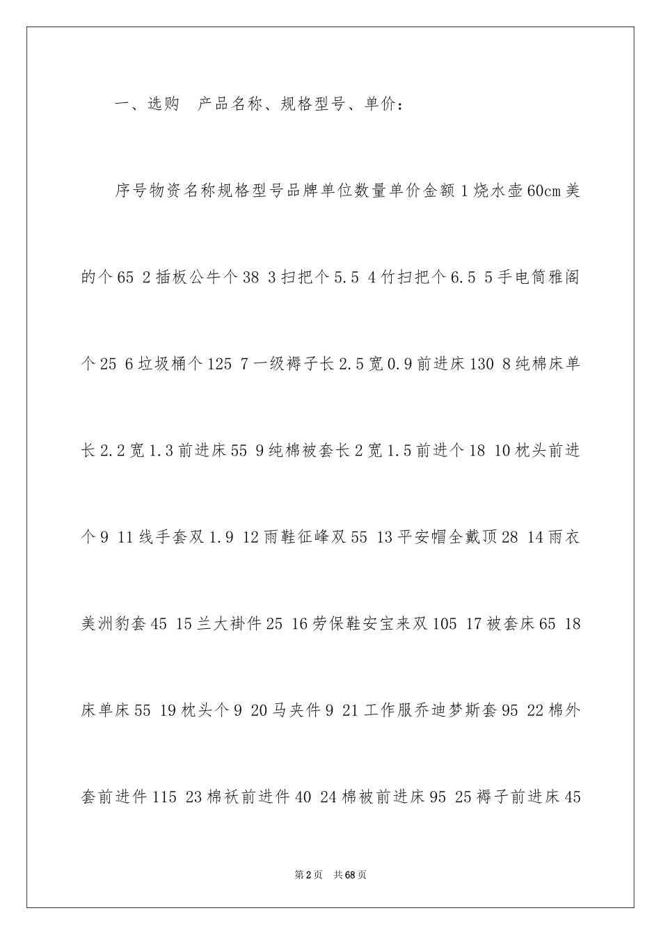 2024办公用品买卖合同_第2页