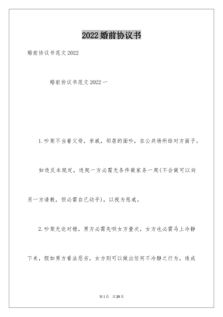 2024婚前协议书_17