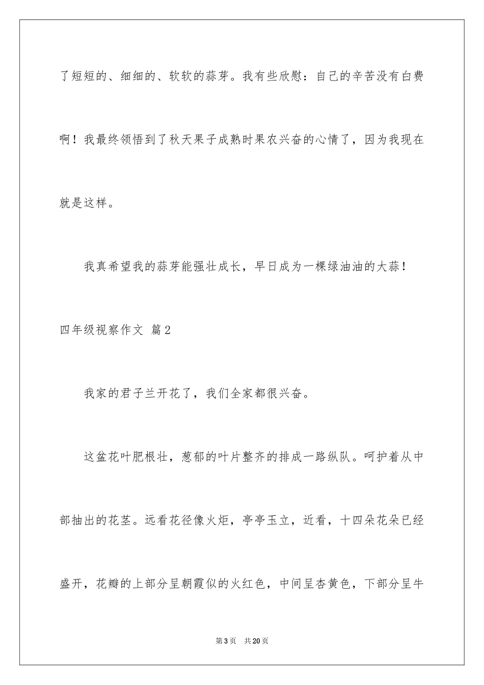 2024四年级观察作文_7_第3页