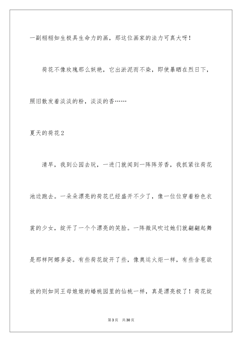 2024夏天的荷花_第3页