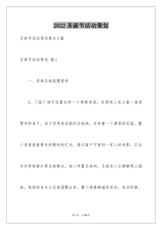 2024圣诞节活动策划_922