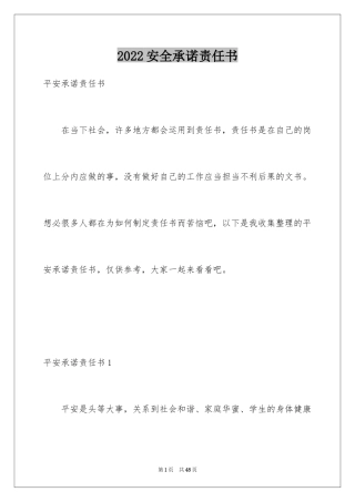 2024安全承诺责任书_8