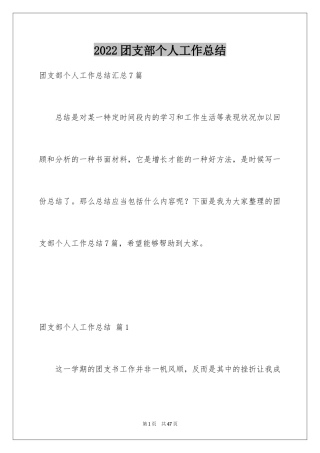 2024团支部个人工作总结_5