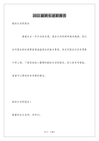 2024副班长述职报告_9