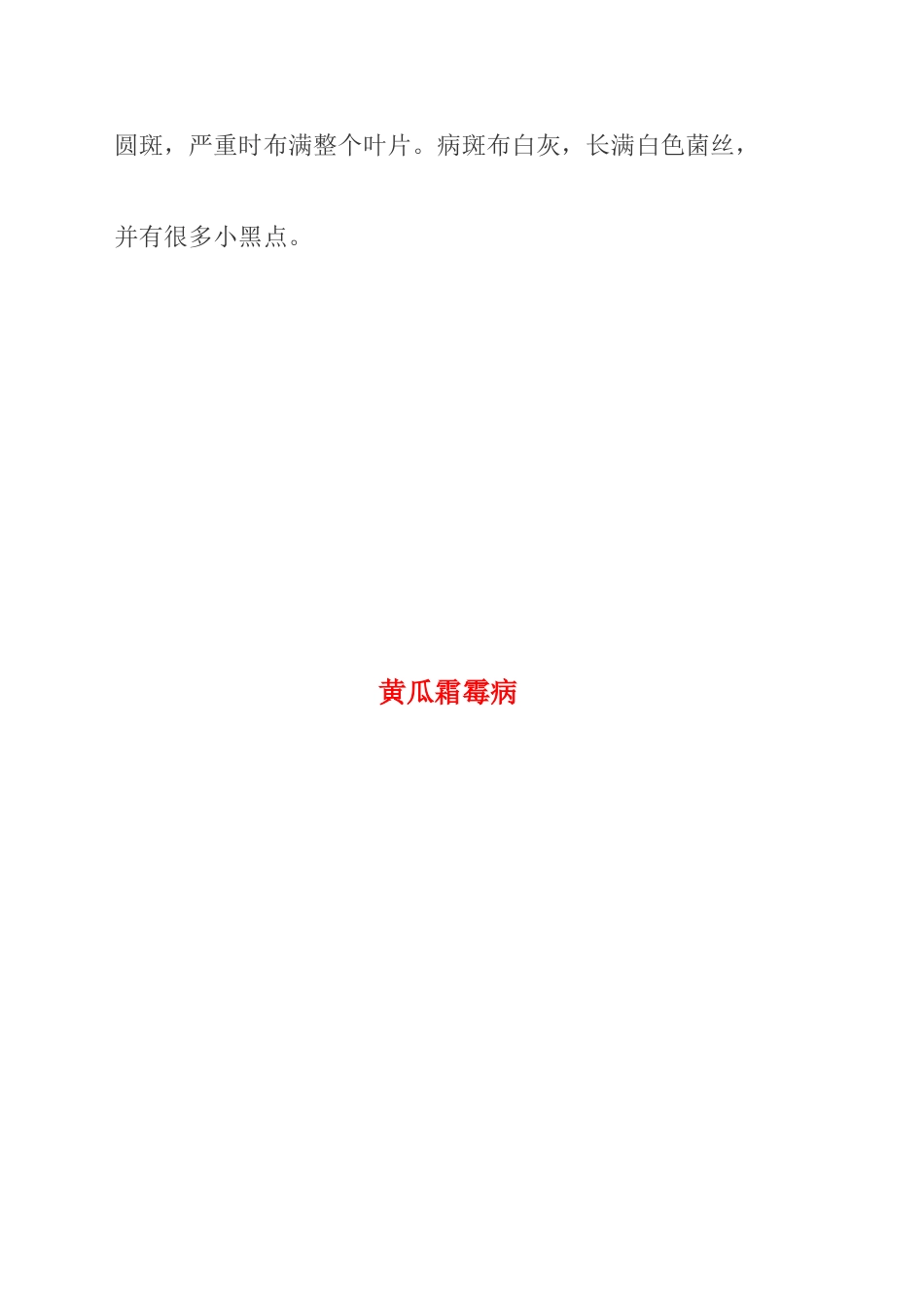 黄瓜病害防治图精简版_第3页