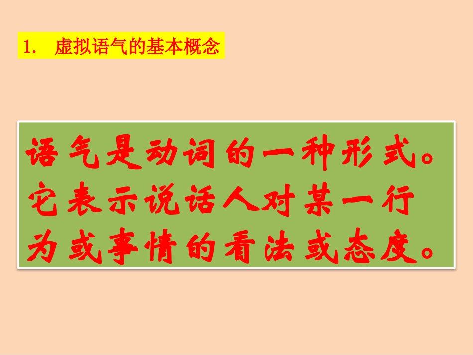 高考英语语法教学摘要及练习 第11章 虚拟语气_第2页
