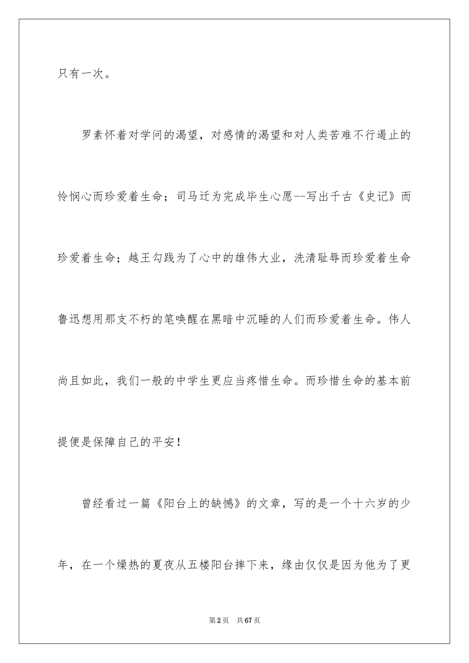 2024安全演讲稿_1393_第2页