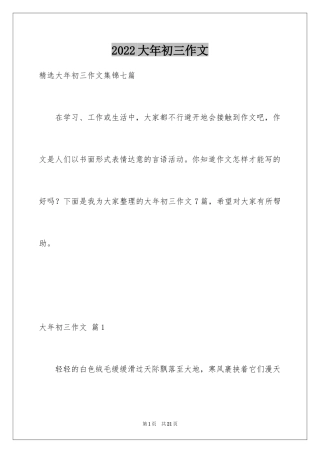 2024大年初三作文_10