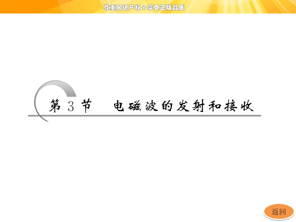高中物理课件  电磁波的发射和接收_第3页
