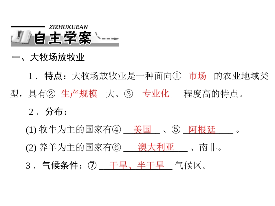 高中地理 3.3 以畜牧业为主的农业地域类型课件 新人教版必修2_第2页