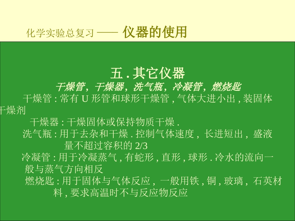 高中化学实验总复习_第2页