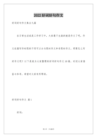 2024好词好句作文_34