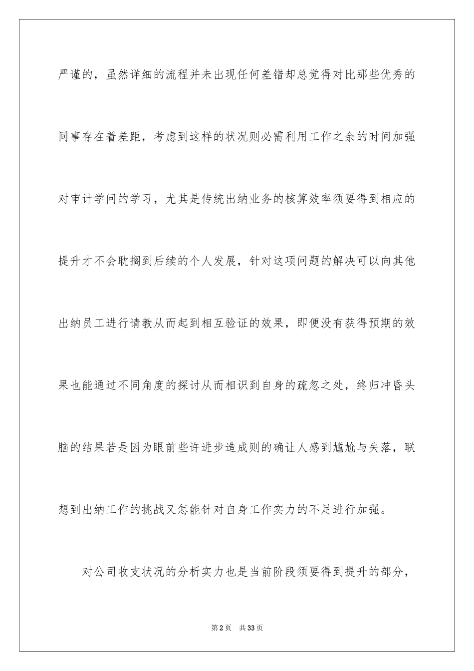 2024出纳工作计划_28_第2页