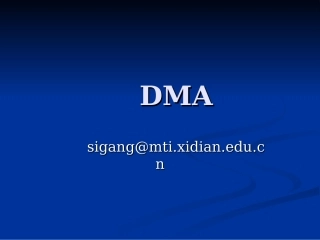 驱动开发-DMA的开发原理讲解