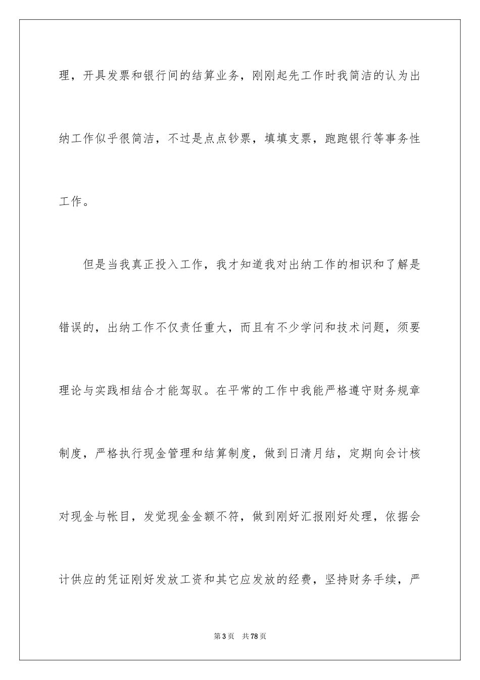2024出纳工作年终总结_第3页