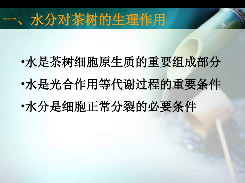 项目六 茶园水分管理_第3页