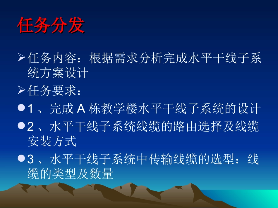 项目0402 水平干线子系统的设计及施工_第3页