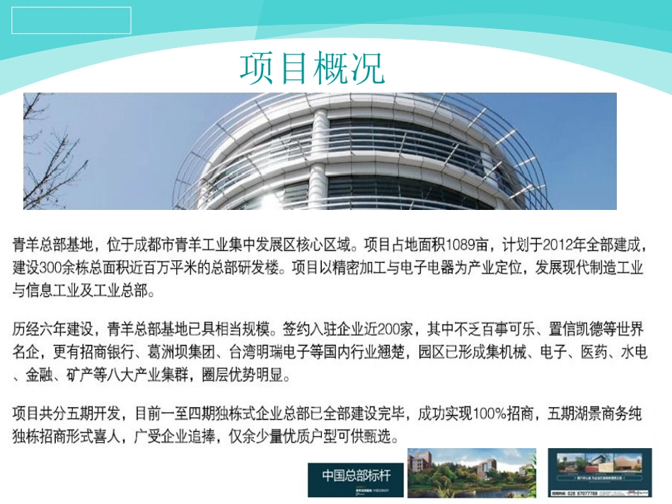 青羊工业总部基地策划文案_第2页
