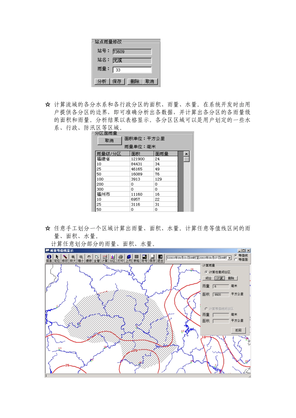 雨 量 分 析 系 统 功 能 简 介_第3页