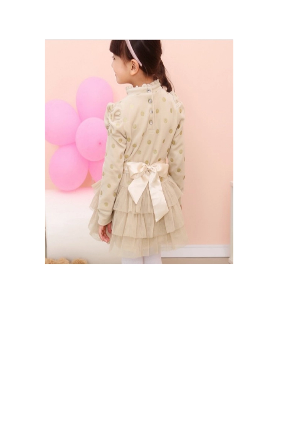 雅致天鹅绒小高领连衣裙_第3页