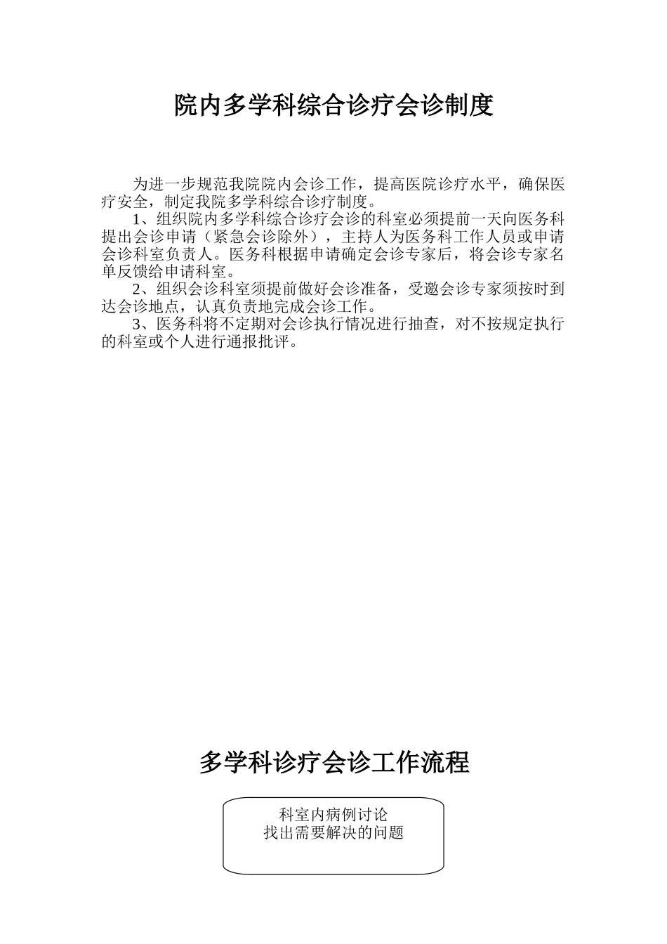 院内多学科综合诊疗会诊记录本_第2页