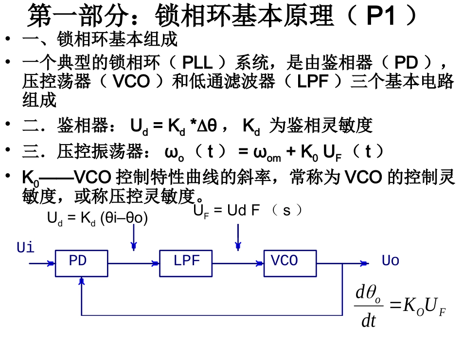 锁相环PLL原理与应用_第2页