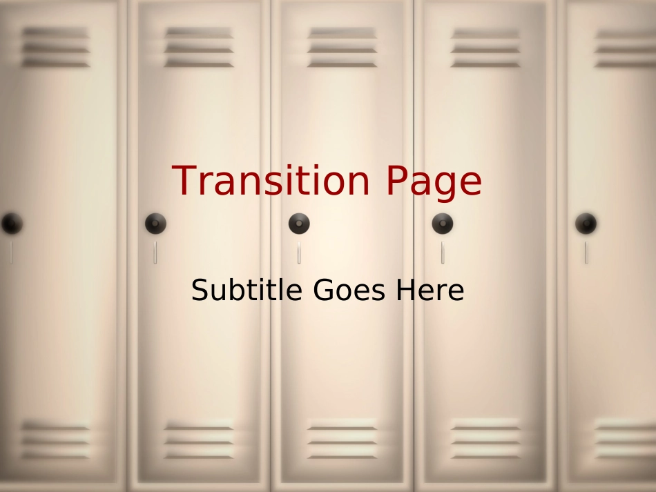 锁定生活ppt模板_第3页