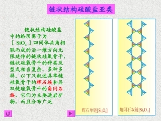 链状结构硅酸盐亚类