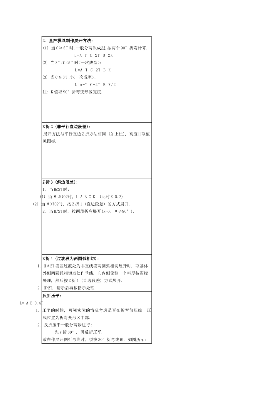 钣金折弯展开计算方法_第3页